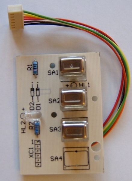 Elektrický vrátný deska sestavená domácí telefony 2-BUS GUARD 2 tlačítka náhradní díl