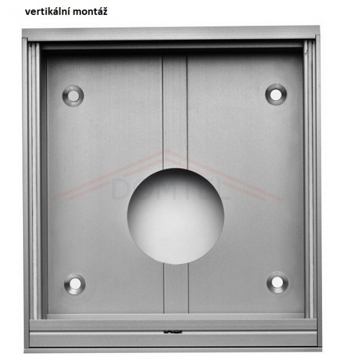 Krabice montážní nad omítku GARANT jeden modul hliníkový profil