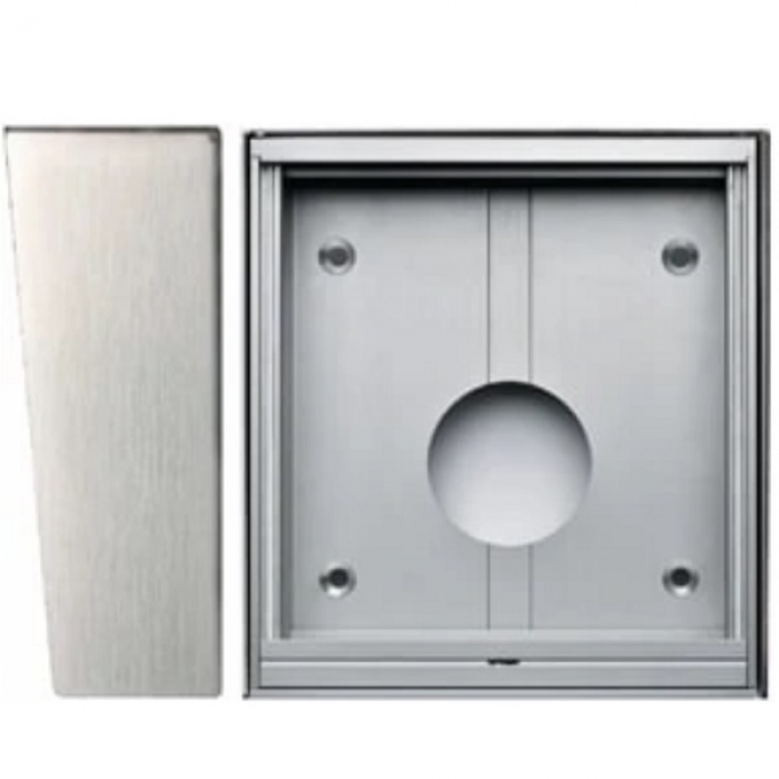 Krabice montážní nad omítku se stříškou GARANT jeden modul hliníkový profil