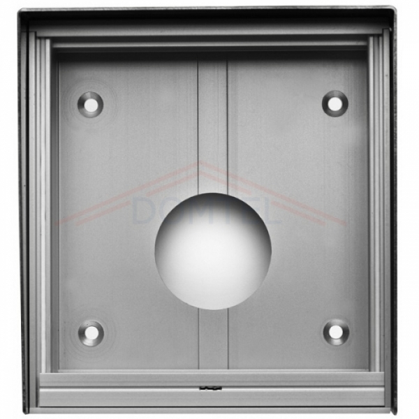 Krabice montážní nad omítku se stříškou GARANT jeden modul hliníkový profil