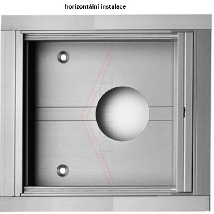 Krabice montážní pod omítku GARANT jeden modul hliníkový profil