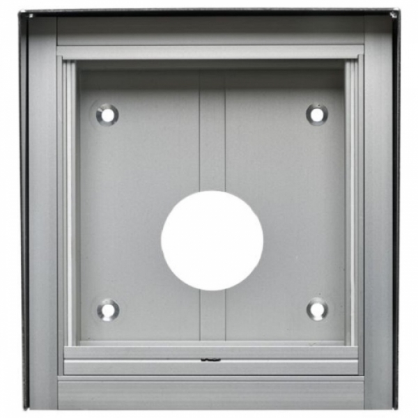 Krabice montážní pod omítku se stříškou GARANT jeden modul hliníkový profil