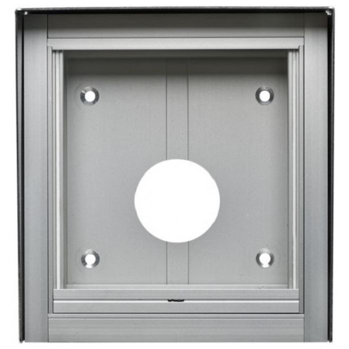 Krabice montážní pod omítku se stříškou GARANT jeden modul hliníkový profil