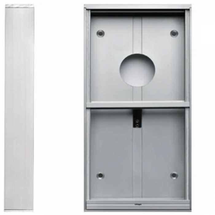 Krabice montážní nad omítku GARANT dva moduly hliníkový profil