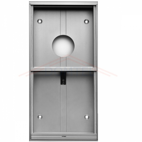 Krabice montážní nad omítku GARANT dva moduly hliníkový profil