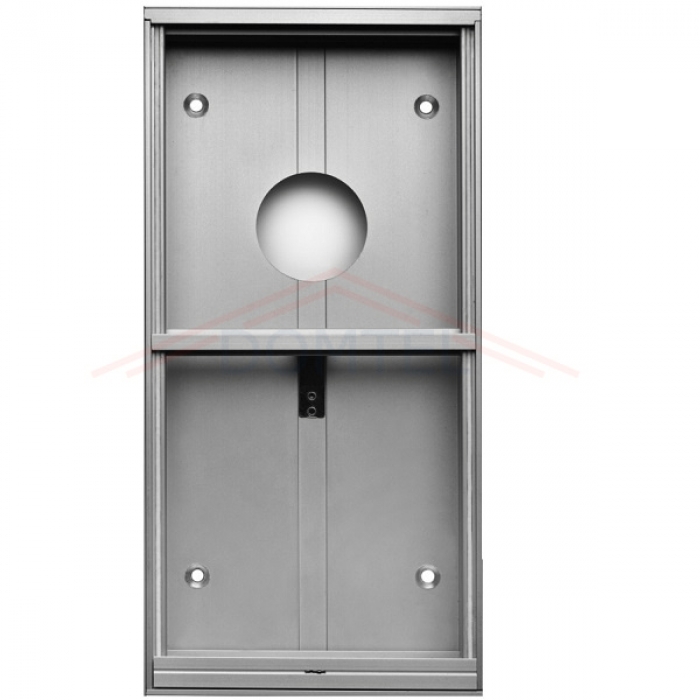 Krabice montážní nad omítku GARANT dva moduly hliníkový profil