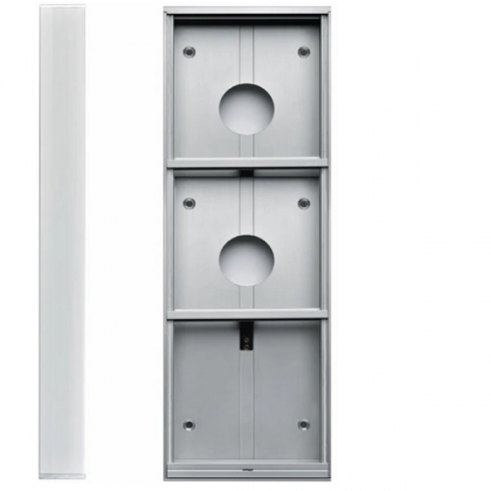 Krabice montážní nad omítku GARANT tři moduly hliníkový profil