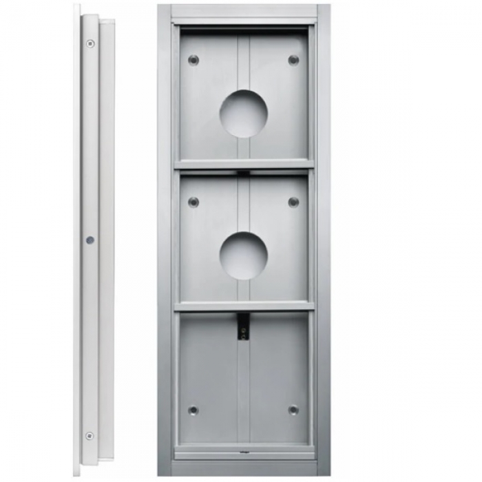 Krabice montážní pod omítku GARANT tři moduly hliníkový profil