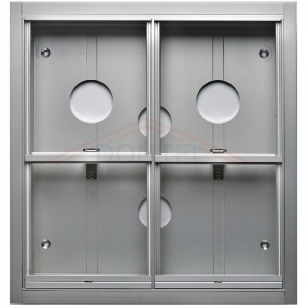 Krabice montážní pod omítku GARANT čtyři moduly hliníkový profil