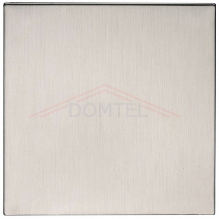 Záslepka GARANT domácí telefony 2-BUS a videotelefony barva nerez