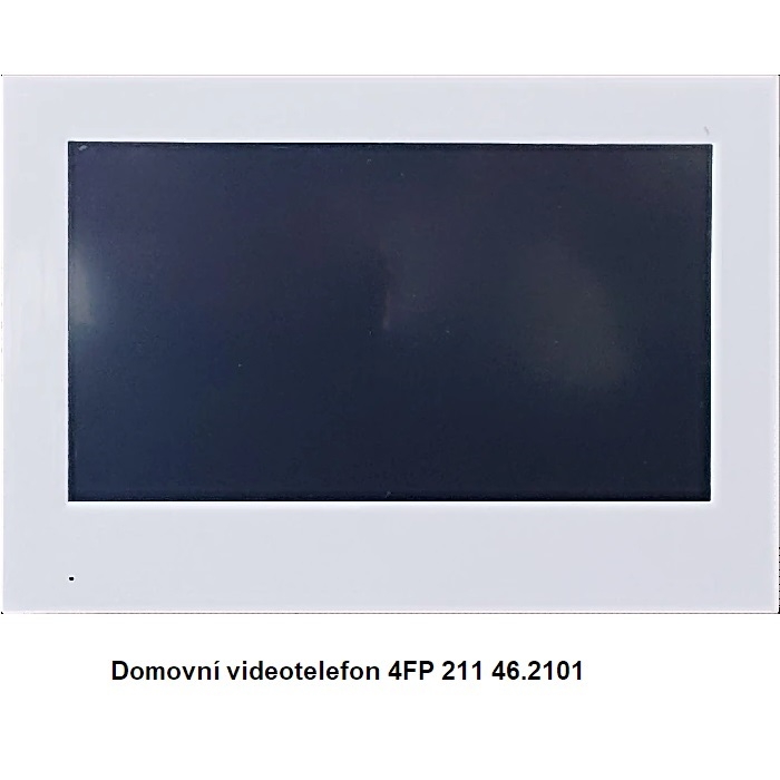 Domovní videotelefon DVT 46 TESLA VIDEO 7(10)" barevný LCD displej, interkom, paměť, barva bílá