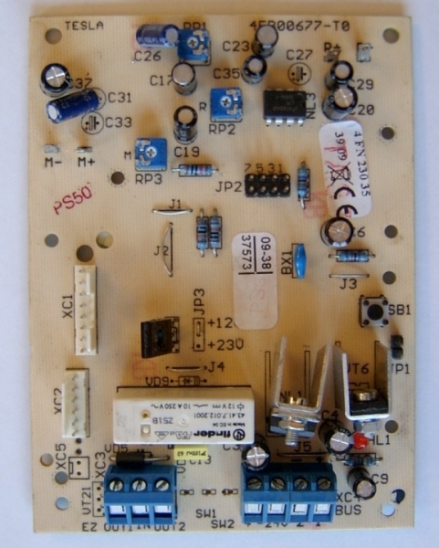 Elektrický vrátný deska zesilovací domovní telefony 2-BUS GUARD přímá volba