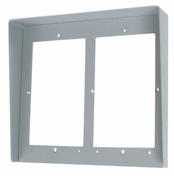 Stříška na krabici montážní pod omítku domovní telefony  TESLA 4+n TT 94 dva moduly