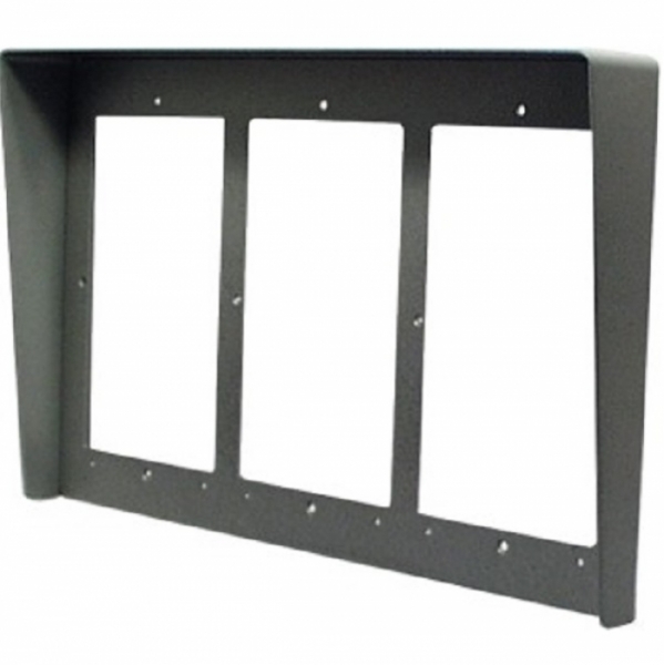 Stříška na krabici montážní pod omítku domovní telefony  TESLA 4+n TT 94 tři moduly