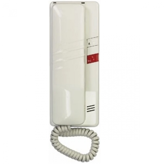 Domácí telefon DT52 TESLA 4+n vyzvánění elektronické, volba protistanice, barva bílá