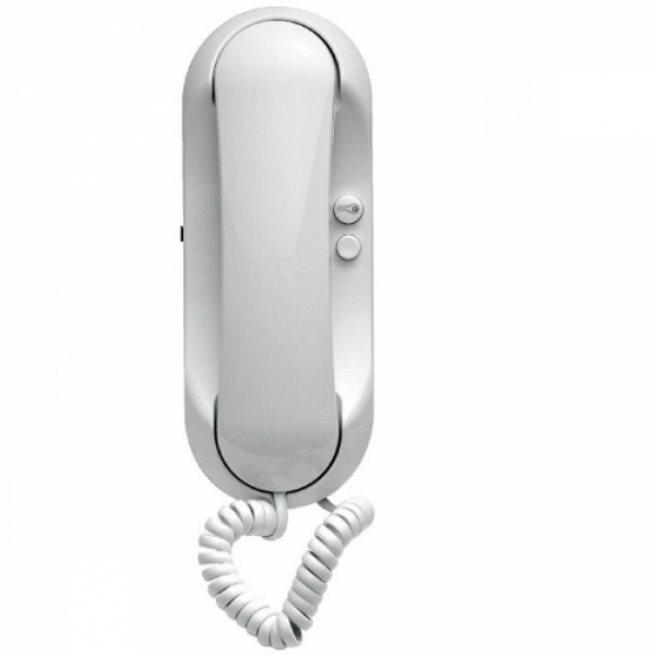 Domácí telefon DT22 ESO TESLA 4+n vyzvánění elektronické s regulací, piezo, volba protistanice, barva bílá