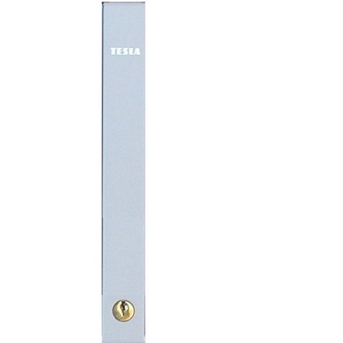 Lišta zámková domovní telefony TESLA 4+n TT 85 bez otvoru na tlačítko osvětlení