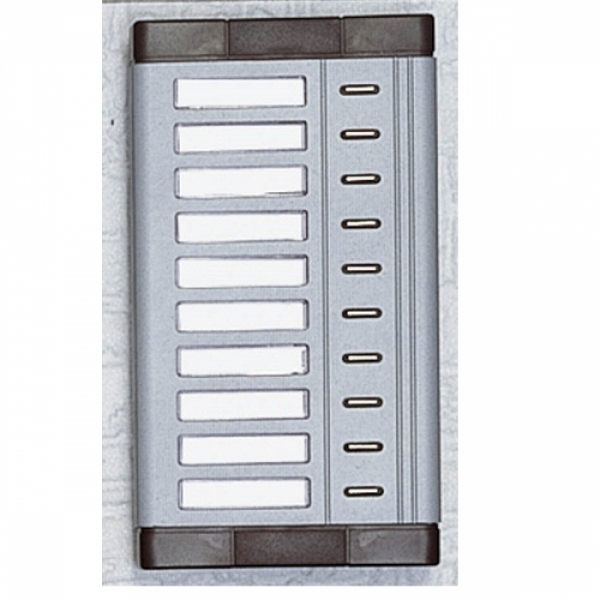 Tlačítka domovní telefony TESLA 4+n TT 94 deset tlačítek