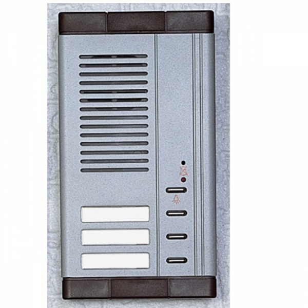 Elektrický vrátný hovorová jednotka domovní telefony TESLA 4+n TT 94 tři tlačítko