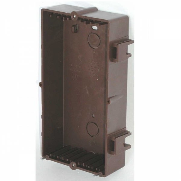 Krabice montážní pod omítku domovní telefony TESLA 4+n TT 94 jeden modul, plast