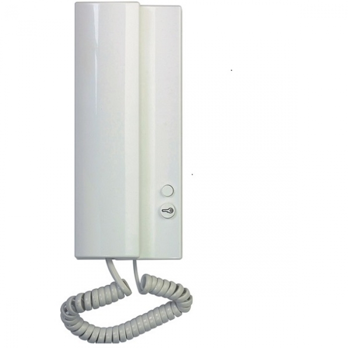 Domácí telefon DT01 ELEGANT TESLA 4+n vyzvánění bzučák, barva bílá