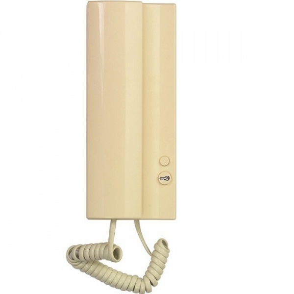 Domácí telefon DT02 ELEGANT TESLA 4+n vyzvánění elektronické, volba protistanice, barva slonová kost