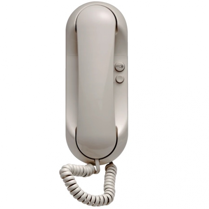 Domácí telefon DT22 ESO TESLA 4+n vyzvánění elektronické s regulací, piezo, volba protistanice, barva slonová kost