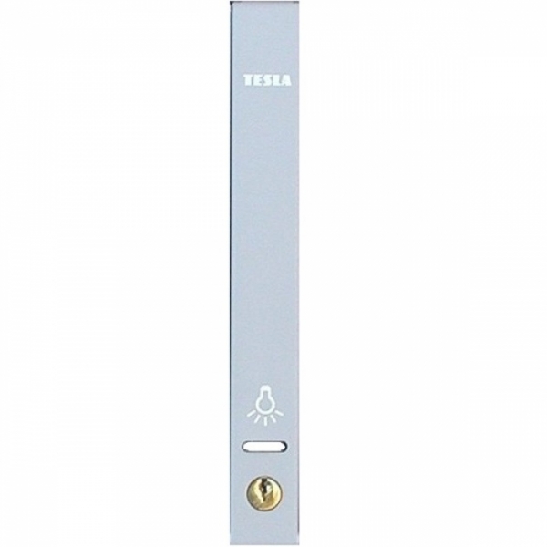 Lišta zámková domovní telefony TESLA 4+n TT 85 otvor na tlačítko osvětlení