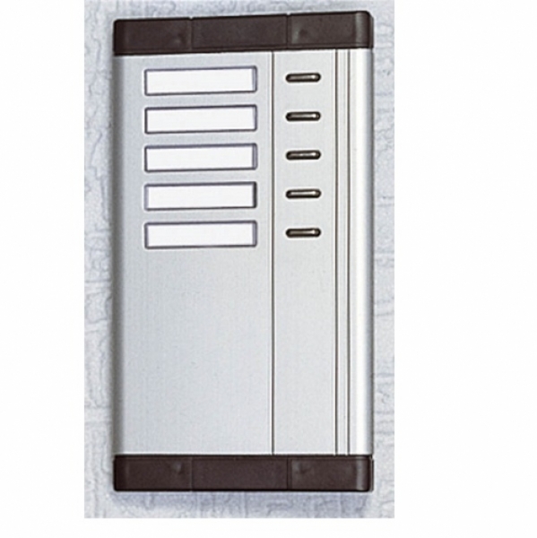 Tlačítka domovní telefony TESLA 4+n TT 94 pět tlačítek