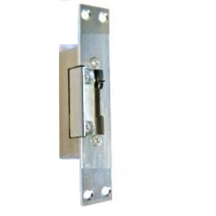 Elektrický zámek otvírač AC 8-12V/0,35-0,4A, DC 8-12V/0,56-0,6A, krátká lišta, nastavitelná západka, aretace