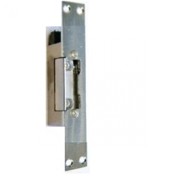 Elektrický zámek otvírač DC 10-12V/230 mA, krátká lišta, nastavitelná západka