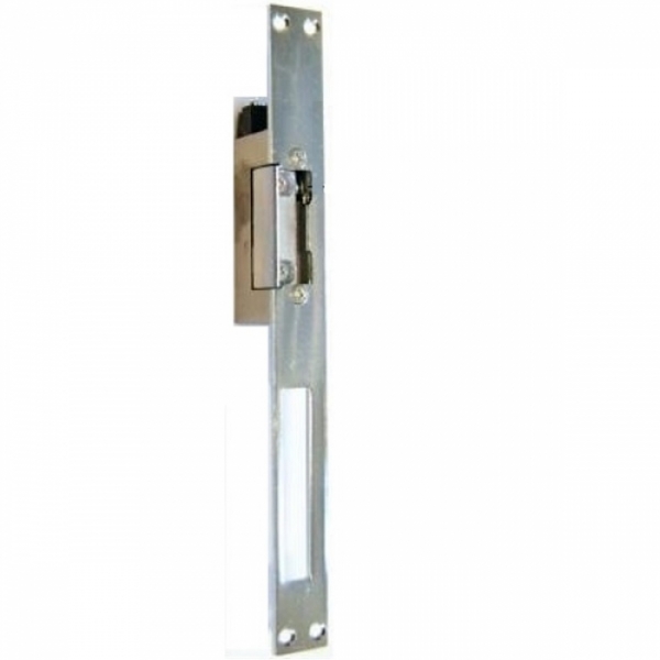 Elektrický zámek otvírač DC 10-12V/230 mA, dlouhá lišta, nastavitelná západka, aretace