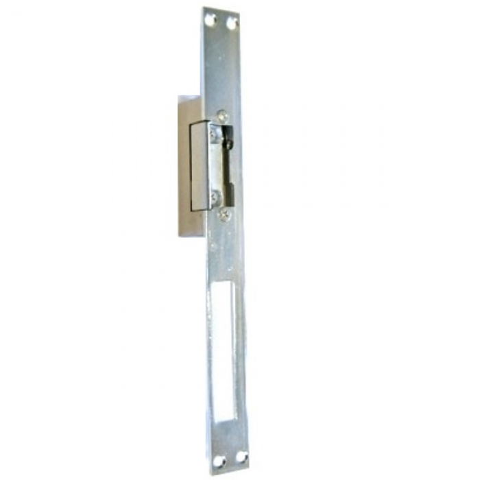 Elektrický zámek otvírač DC 11,5-12,2V/0,17A, dlouhá lišta, nastavitelná západka, inverzní