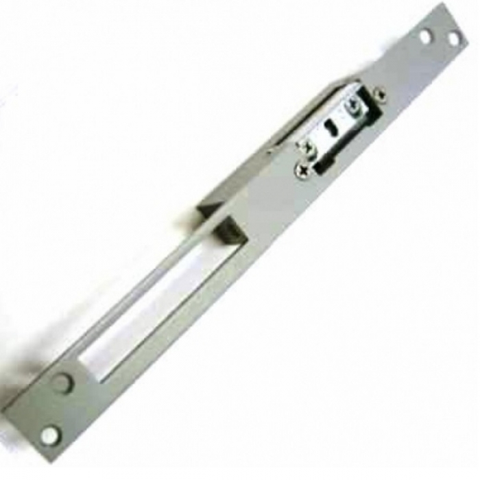 Elektrický zámek otvírač AC 6-8V/0,8A bzučák, dlouhá lišta, asymetrický, nastavitelná západka