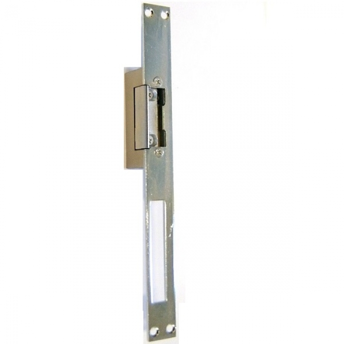 Elektrický zámek otvírač AC 8-12V/0,35-0,4A, DC 8-12V/0,56-0,6A, dlouhá lišta, nastavitelná západka