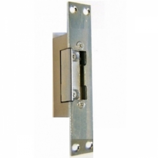 Elektrický zámek otvírač AC 8-12V/0,35-0,4A, DC 8-12V/0,56-0,6A, krátká lišta, nastavitelná západka