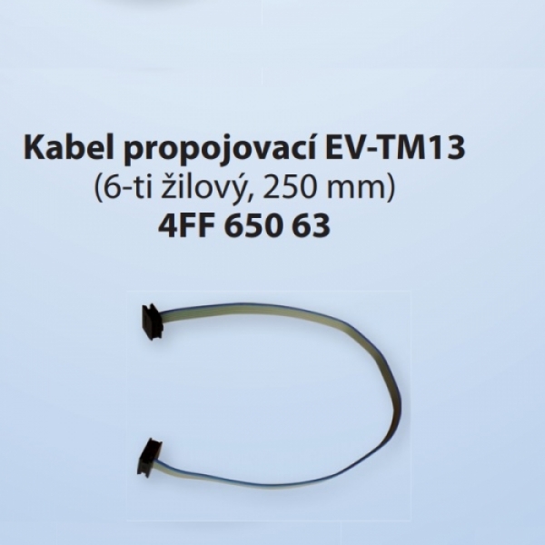 4FF 650 63 Kabel propojovací GARANT 25 cm 6 žil elektrický vrátný-číselnice