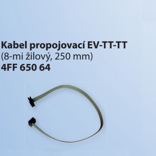 4FF 650 64 Kabel propojovací GARANT 25 cm 8 žil elektrický vrátný-tlačítka-tlačítka