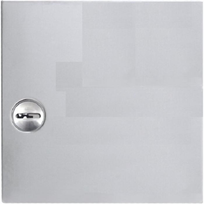 Záslepka domácí telefony zámek barva nerez inox