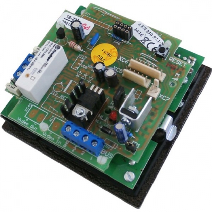 Elektrický vrátný hovorová jednotka domácí telefony 2-BUS bez  vyzváněcích tlačítek zámek barva antika měděná