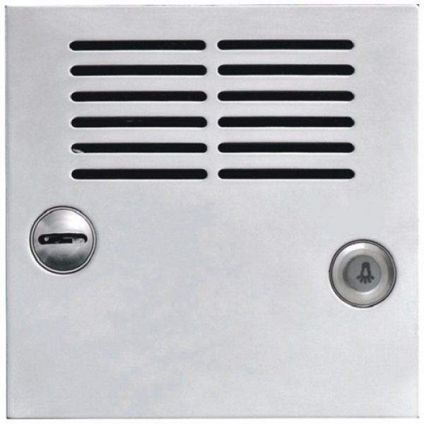 Elektrický videovrátný hovorová jednotka domovní videotelefony bez vyzváněcích tlačítek zámek barva nerez inox