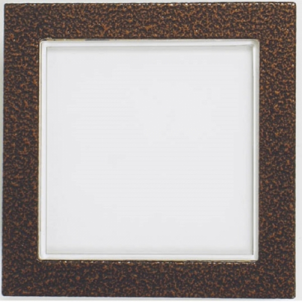 Jmenovník domácí telefony TESLA 4+n KARAT bez podsvitu, barva antika měděná