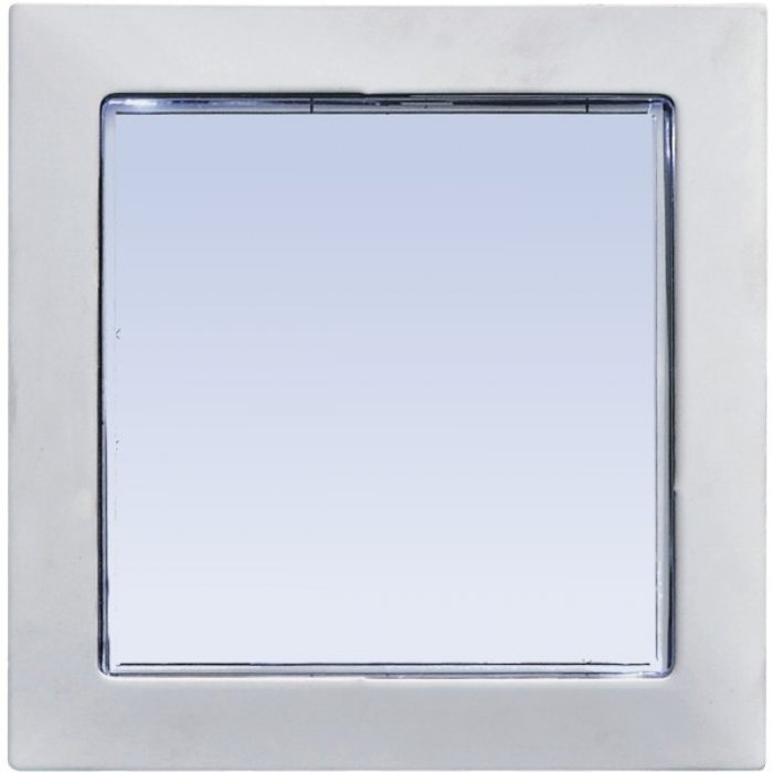 Jmenovník domácí telefony TESLA 4+n KARAT podsvit, barva nerez inox