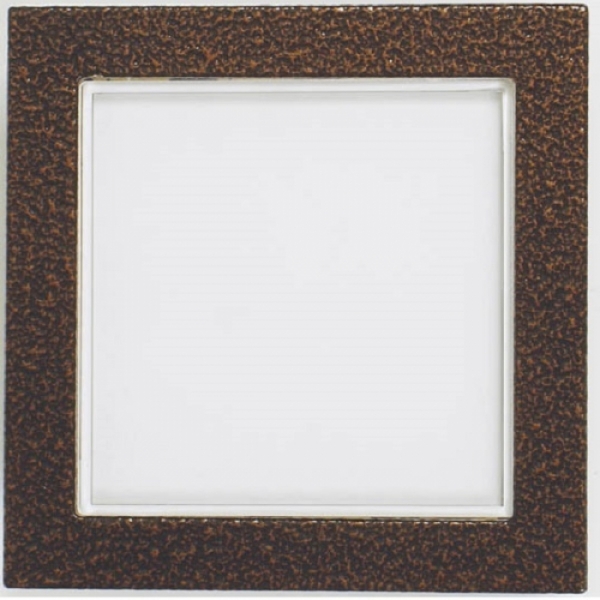 Jmenovník domácí telefony 2-BUS jeden modul barva antika měděná