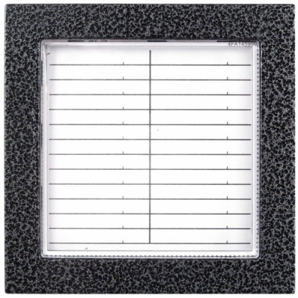 Jmenovník domácí telefony 2-BUS jeden modul barva antika stříbrná