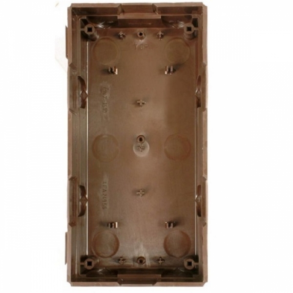 Krabice montážní pod omítku KARAT dva moduly plast