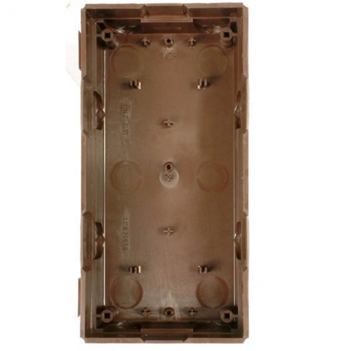 Krabice montážní pod omítku KARAT dva moduly plast