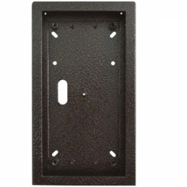 Krabice montážní nad omítku KARAT dva moduly vertikální barva antika měděná