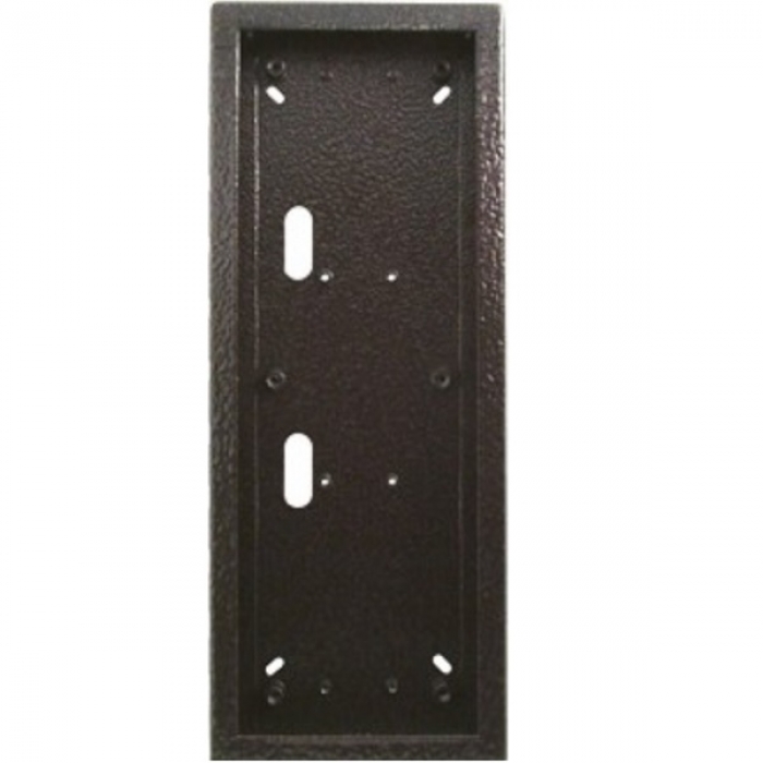 Krabice montážní nad omítku KARAT tři moduly, vertikální, barva antika měděná