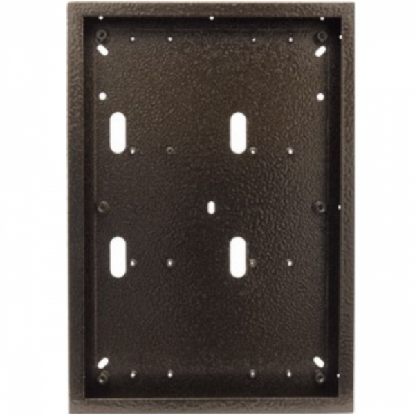 Krabice montážní nad omítku KARAT šest modulů vertikální barva antika měděná